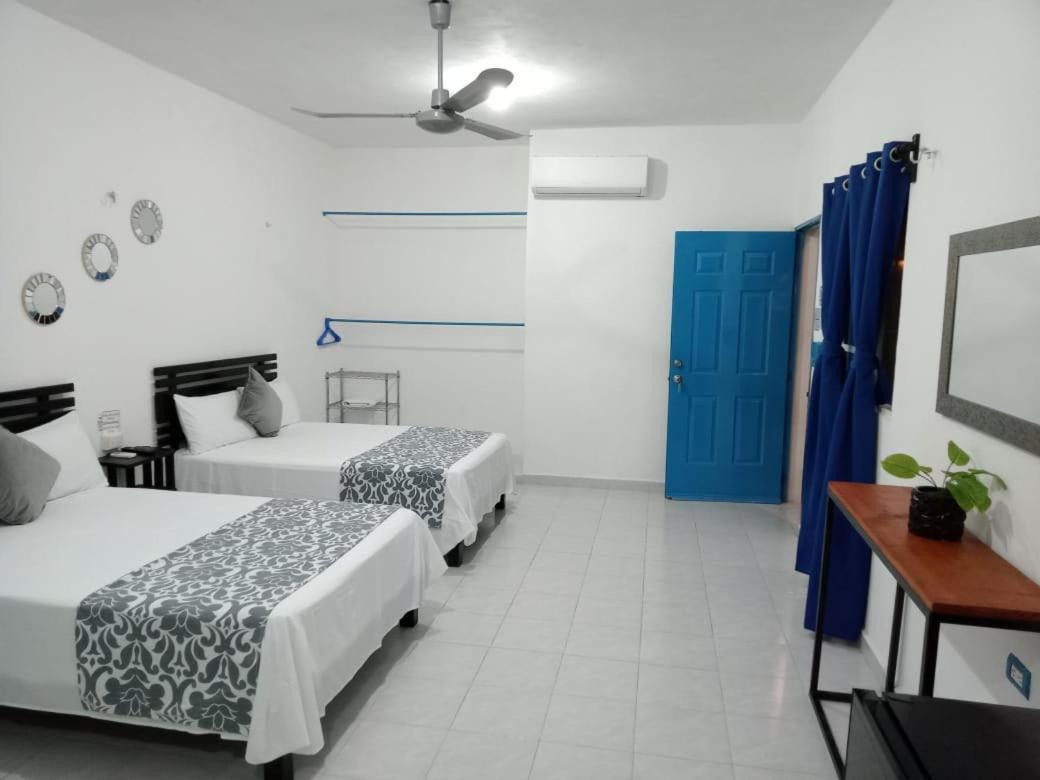 Hotel Apartaments Solecito Bacalar - Free Bikes & Paddle Exteriör bild