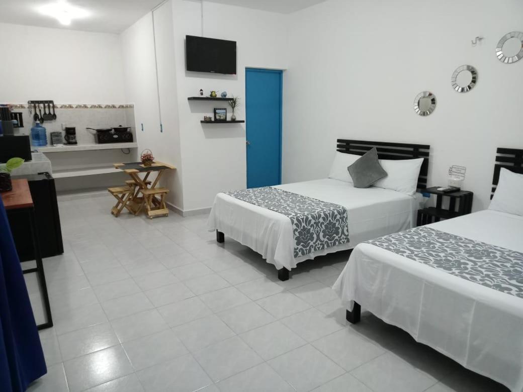 Hotel Apartaments Solecito Bacalar - Free Bikes & Paddle Exteriör bild