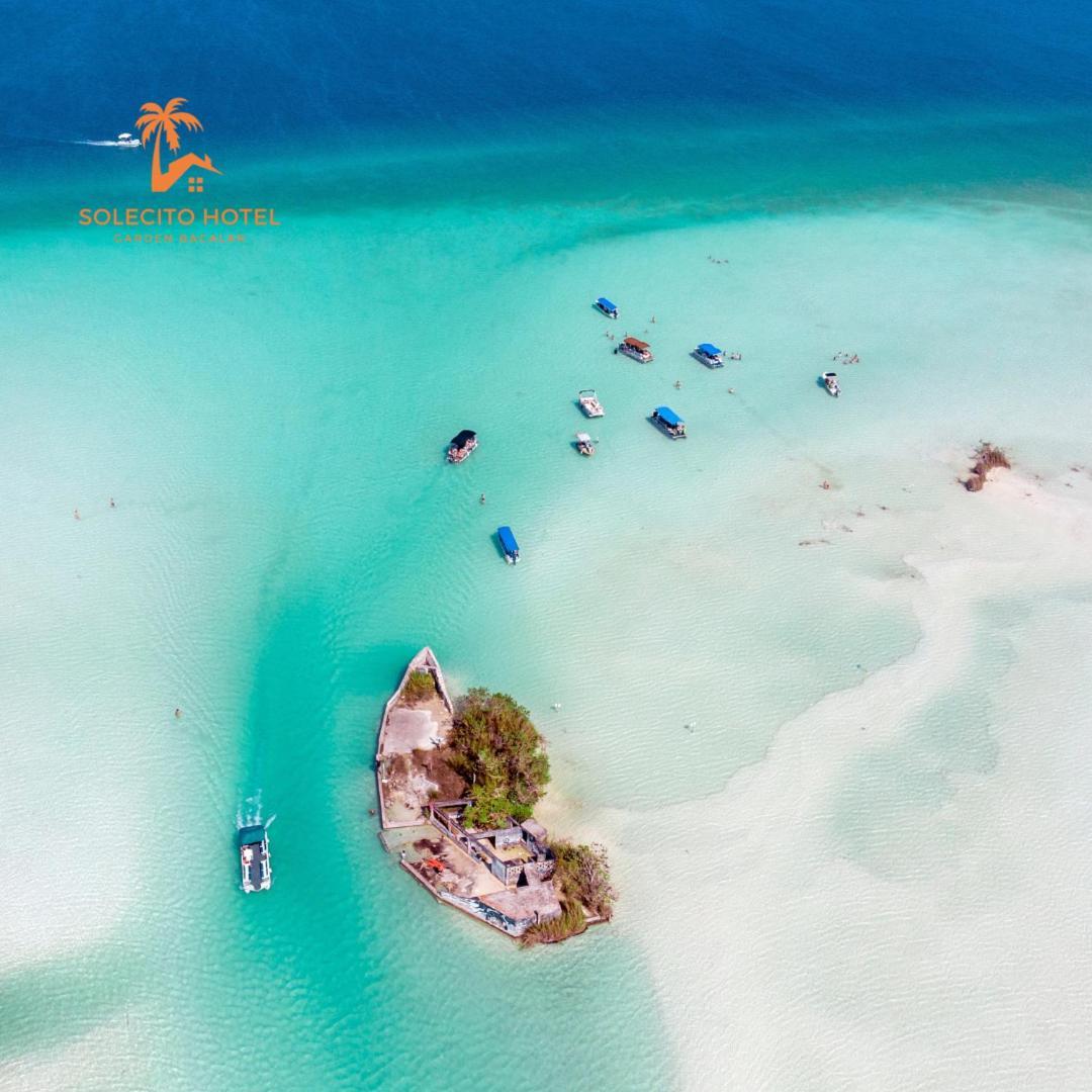 Hotel Apartaments Solecito Bacalar - Free Bikes & Paddle Exteriör bild